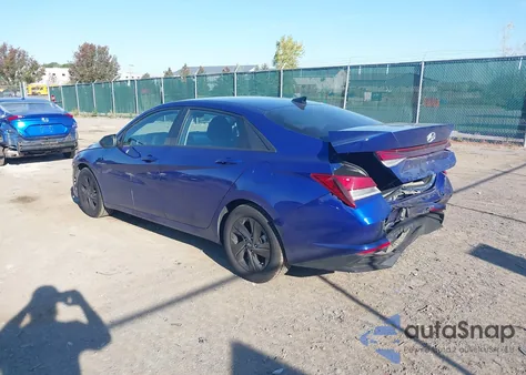 2022 Hyundai Elantra Sel из США, поврежденный, VIN KMHLM4AGXNU244013